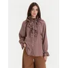 ViCOLO Srajca TF0287 Rjava Regular Fit