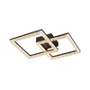 JUST LIGHT. 14732-18 - LED plafonsko svetlo GLITRA LED/17,5W/230V crna