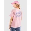Santa Cruz Ribbon Script Dot T-Shirt universal pink