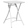 Bistro Stol Bijelo 55 x 55 x 72,5 cm Čelik s prahom