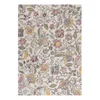 Kremno bela ročno tkana volnena preproga 200x290 cm Tania Floral – Flair Rugs