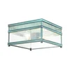 Elstead HOLBORN-F-VDG - Spoljna svetiljka HOLBORN 2xE27/60W/230V IP44 tirkizna