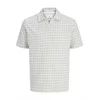 JACK & JONES Majica JPRBLAELI siva / naravno bela