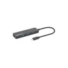 MANHATTAN USB-C HUB 4port 164924 3.2 G1/5Gbps/Crni