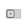 Quadron Ugradna sudopera LOUIS 111 SteelQ, satin, HD111SAT7848