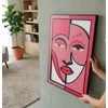 Wallity Dekorativna uramljena slika, 47.5x68cm, Šarena