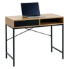 Radni sto Trappedal 48x95 hrast/crna ( 3601094 )