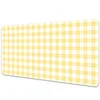 Decormat Podloga za pisalno mizo Yellow grille 90x45 cm