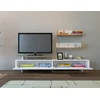 Hanah home TV Komoda Ayaz Hrast-Bela