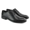 Mona Footwear Muške kožne cipele, Crne