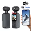 Smart akciona kamera Q5 2k sa memorijskom karticom 128Gb crna
