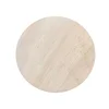 Hanah Home Stona ploča od mermera, 150 cm prečnik, 2 cm visina, Bež
