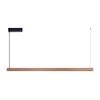 Immax NEO 07304L - LED prigušiva luster na sajli MADEIRA 33W/230V Wi-Fi Tuya 152 cm hrast