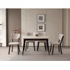 Hanah Home Trpezarijski sto na razlvačenje Ay 1186, 120x75x70 cm, Bež