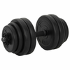VIDAXL 1 x uteži 15 kg