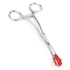Mr. Steel Tongue Forceps Luxe Silver