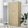 Den Knjižna omara sonoma hrast 82,5x30,5x150 cm iverna plošč