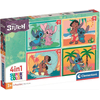 Clementoni Stitch Puzzle 4v1 (12+16+20+24 kosov)