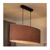 Duolla - Luster na sajli OVAL 2xE27/15W/230V ružičasti