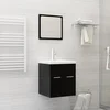 Ugradbeni umivaonik sa slavinom 42x39x18 cm keramički bijeli