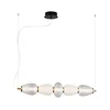 LED luster na sajli SHINY LED/23W/230V bela/zlatna