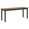 Vidaxl klop Oreh 110 x 35 x 45 cm Konstruiran les