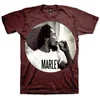 Bob Marley Unisex majica Smokin Circle M
