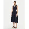 BOSS Vsakodnevna obleka Farara 50509325 Mornarsko modra Regular Fit