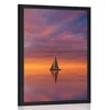 Plakat zapuščena ladja na morju - 40x60 no frame
