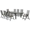 Gardenson Vrtni Set Carrara, 9-Delni, Aluminij