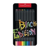 Faber-Castell - Barvice Faber-Castell Black Edition, 12 kosov