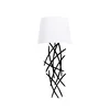 Opviq Asaf 6988 Zidna lampa, Crno-Bela