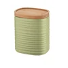 Guzzini Posuda za suve namirnice Tierra, 500 ml, Zelena