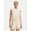 TWINSET Top 251TT2165 Bež Loose Fit