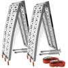 Nakladalna rampa aluminij zložljiva do 340kg dvojna 680kg (par)