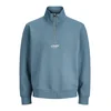 JACK & JONES Majica JJESoho opal/bela