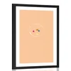 Plakat s paspartujem mehurček barv - 40x60 no frame