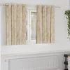 Baršunaste zavjese sa zavjesama 2 pcs Krema 140 x 140 cm Baršun