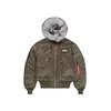 Jakna Alpha Industries 45/P Hooded Custom Mud Olive L