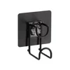 Kukica samolepljiva 3m 8 x 6,5 x 9,3 metal crna tendance