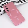 Maska za telefon Samsung S921B Galaxy S24 CHROME, Magsafe, Roze