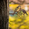 Aberto Design Dekorativna figura Bird On The Branch 02, 40x20 cm, 1.5 mm