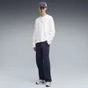 PUMA Class Relaxed Pinnacle Woven Track Pants Men, Men, Navy, XXL