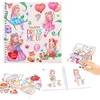 Knjiga z nalepkami Princess Mimi Dress Me Up (0414382)
