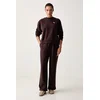Puma Ženska komplet trenerka Loungewear Standard Sweat Suitt Fl Cl, 693995-33, Braon