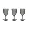 Tognana Set od 3 pehara Davor, 25 cl, Sivi