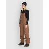 Volcom Creston 3D Stretch Bib ženske hlače desert taupe