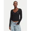 Guess Jeans Bluza W6YP03 K3647 Črna Slim Fit