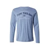 TOM TAILOR Majica  marine / svetlo modra / bela