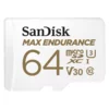 SanDisk MAX ENDURANCE microSDXC 64GB + SD Adapter
